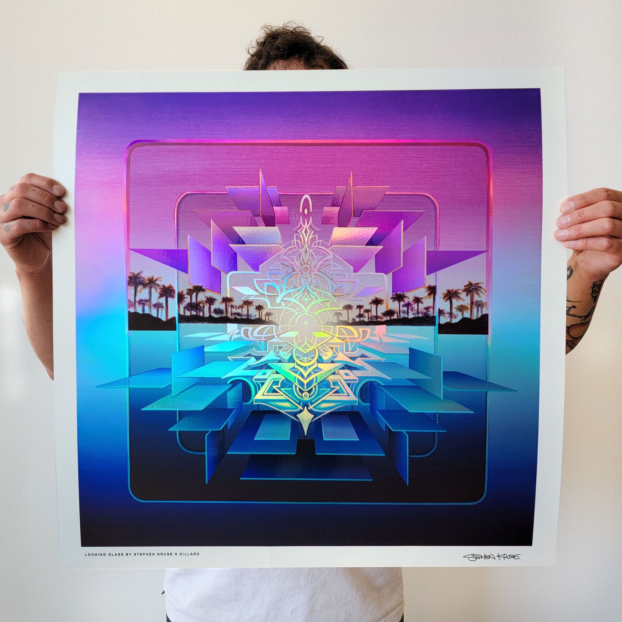Looking Glass Holographic Print by Stephen Kruse x Dillard