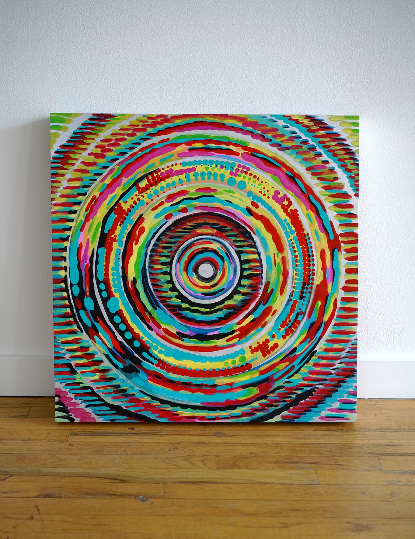 Cymatics 1 Original Painting by Jake Amason