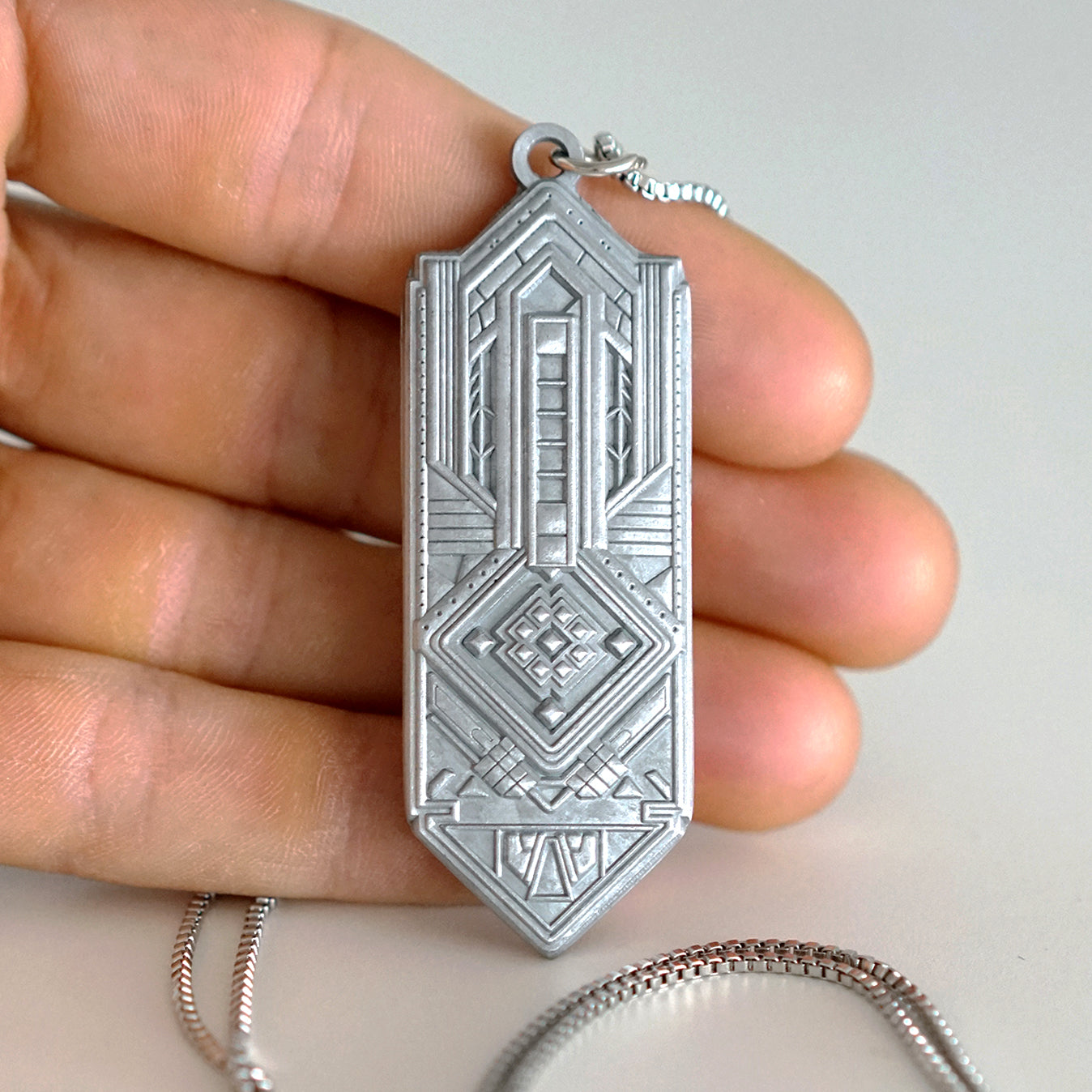 Ambrosia Antique Silver Pendant by Threyda