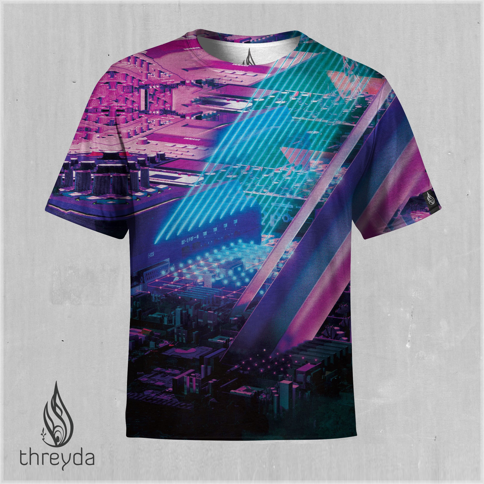 Neon Sublimation Tee by Beeple