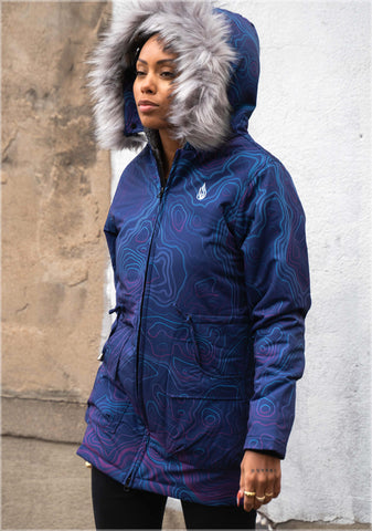 Elevation Women's Sherpa Jacket by Threyda
