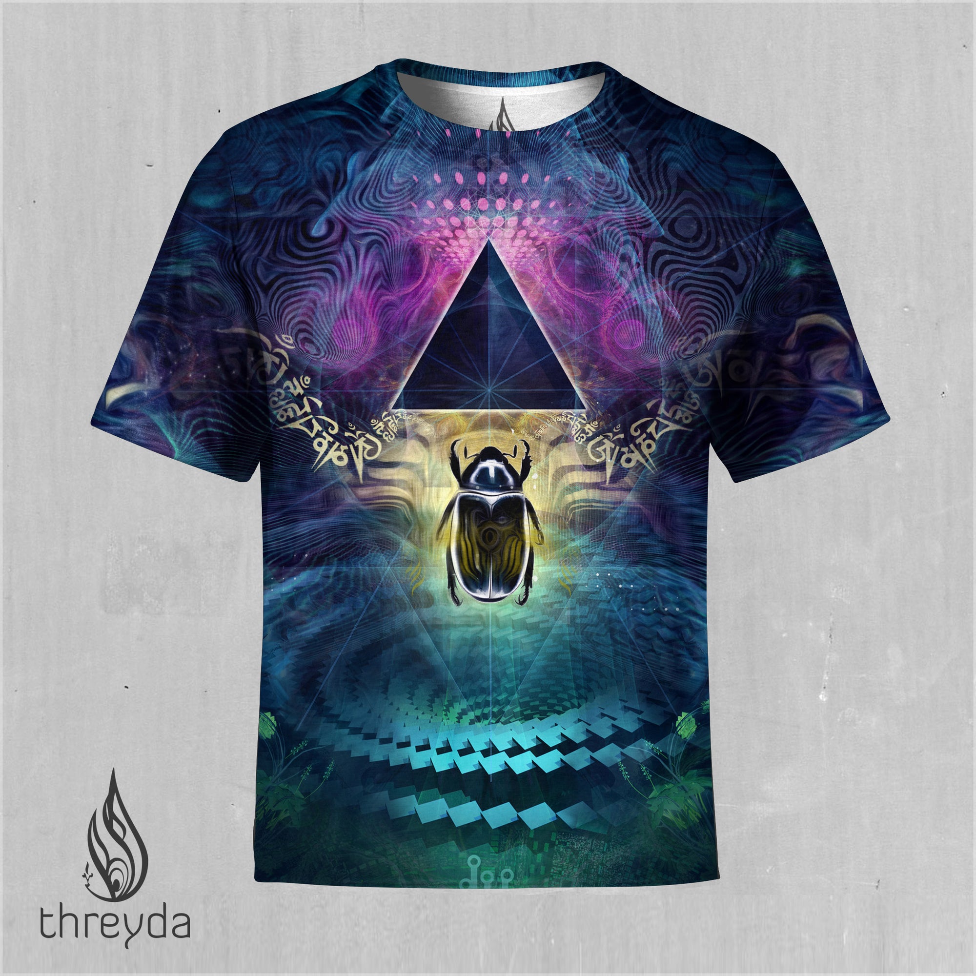 Khepera Sublimation Tee by Justin Totemical - Exclusive Presale SHIPS APRIL