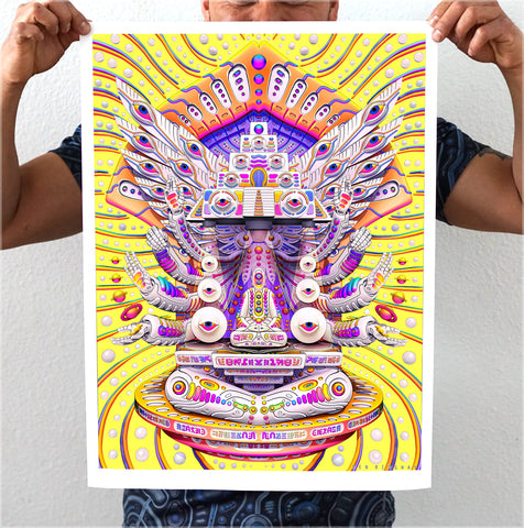 Temple Gnosis Print by Ben Ridgway