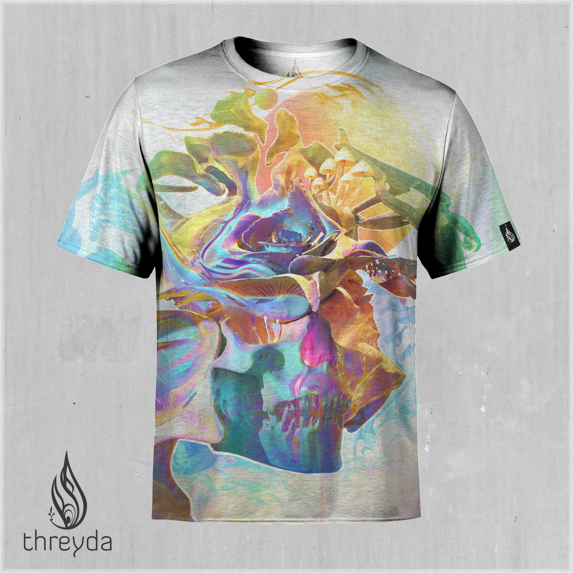 Prismatic Apocatastasis Sublimation Tee by Justin Totemical