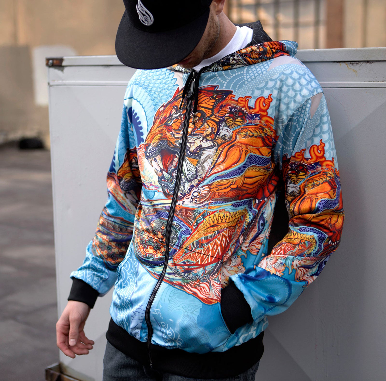 Android Cloth Android Jones Lightweight Reversible Hoodies - Threyda Art and Apparel