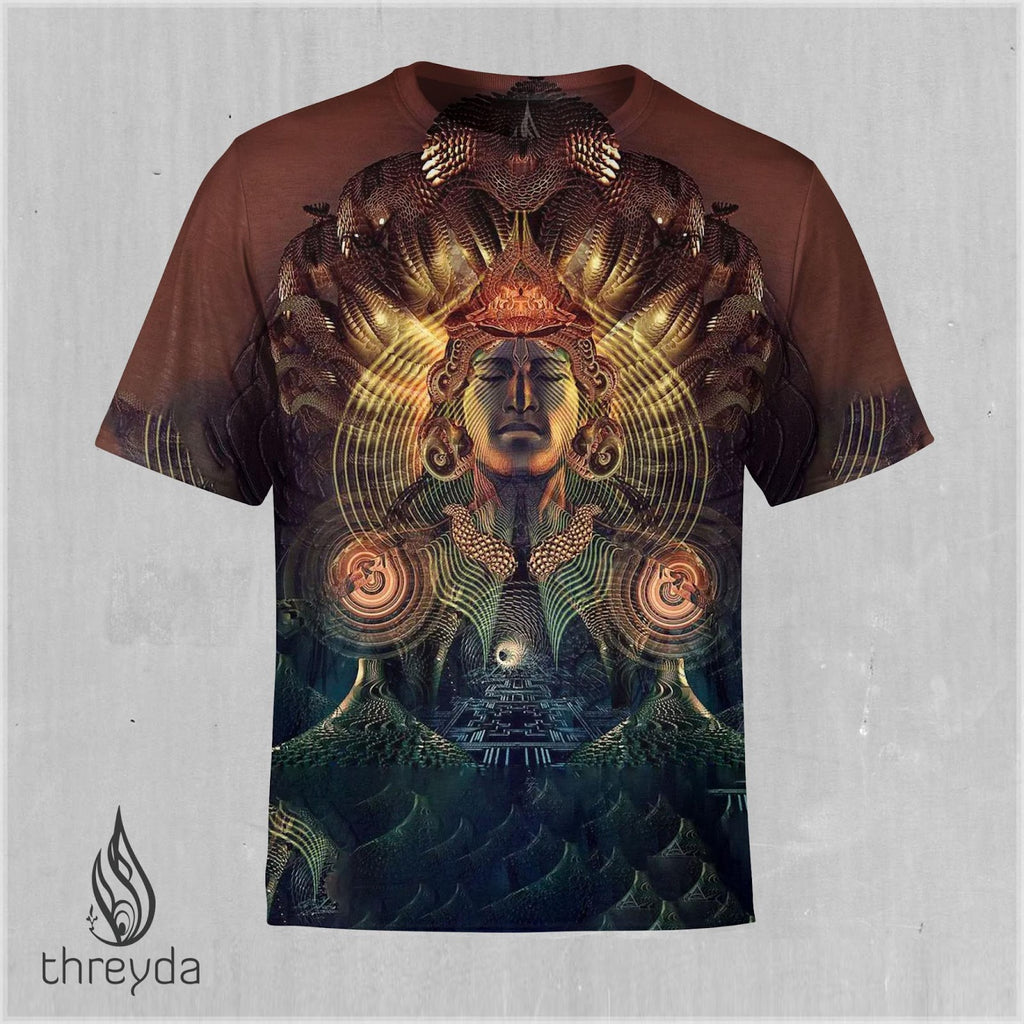 Vishnu Sublimation Tee by Android Jones