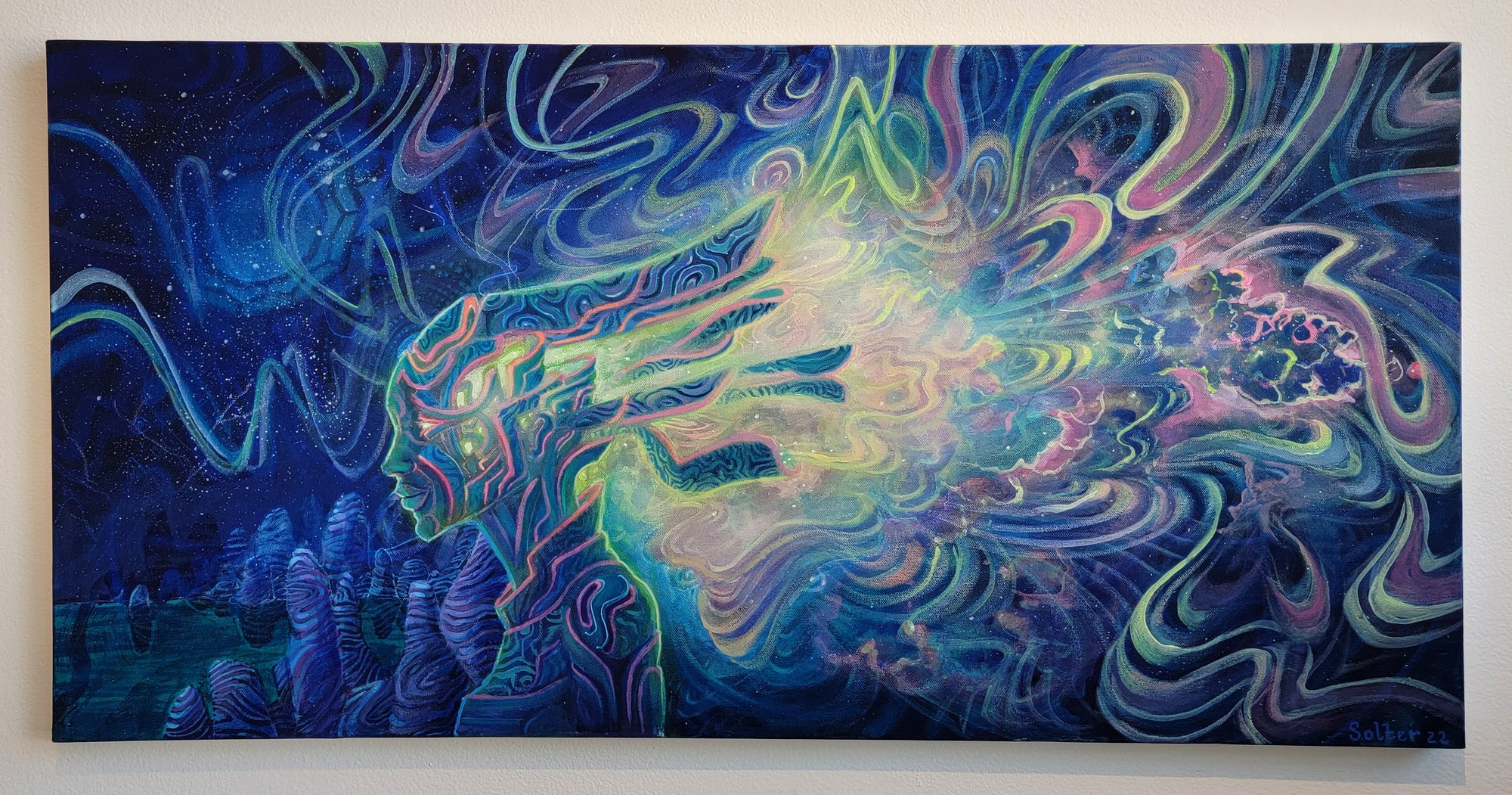 Dream Labyrinth Original Painting by Jonathan Solter