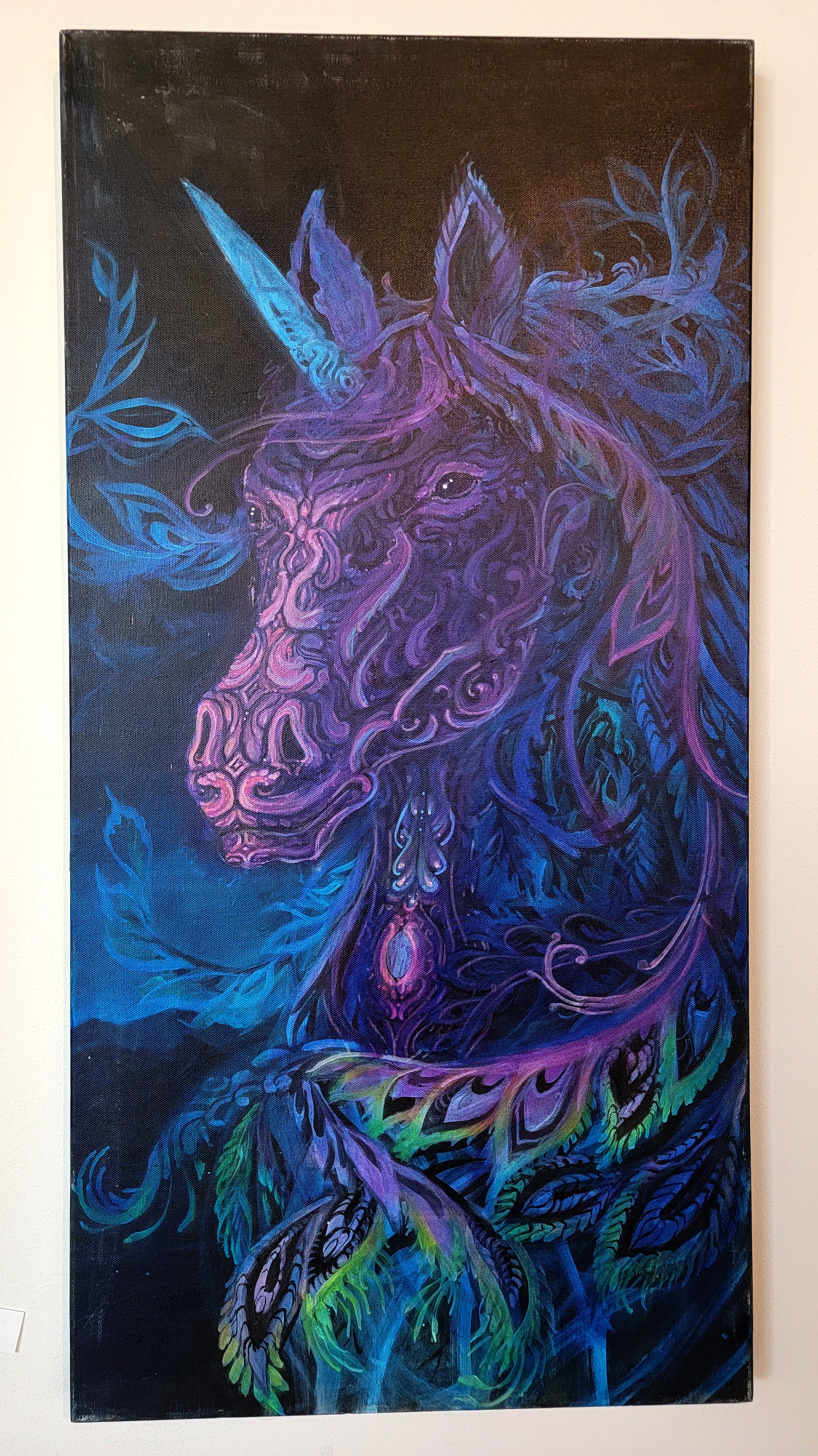 The Unicorn Original Painting by Jonathan Solter