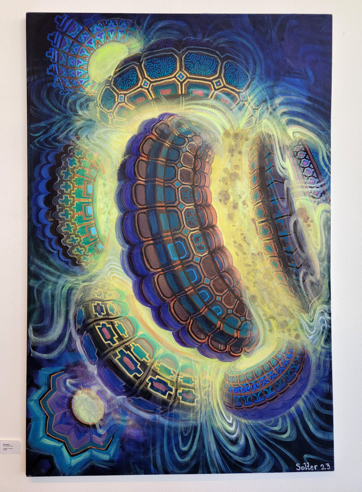 Hummm Original Painting by Jonathan Solter