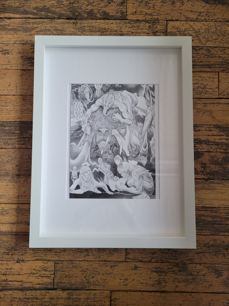 Cave Artists by Reinier Gamboa