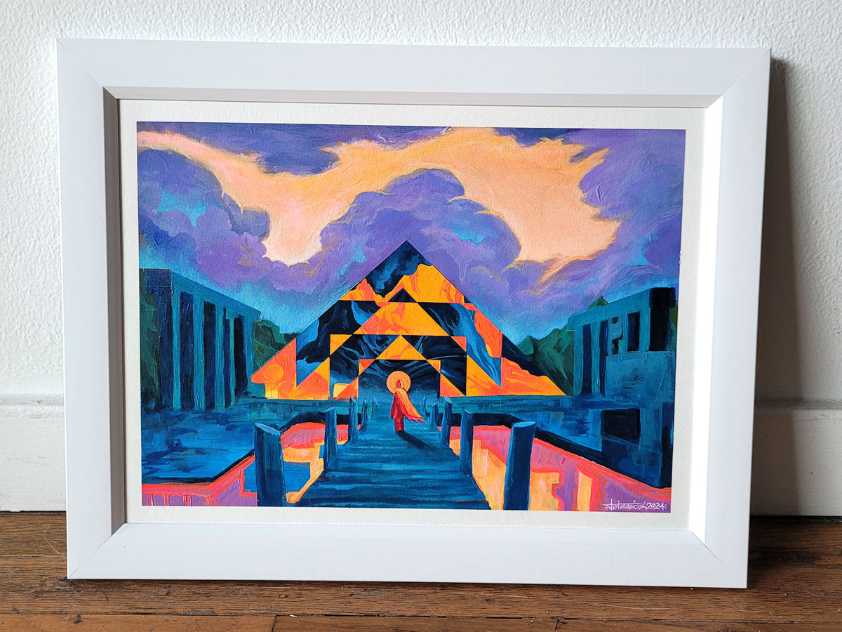 Echo Sanctum Original Painting by Justin Totemical