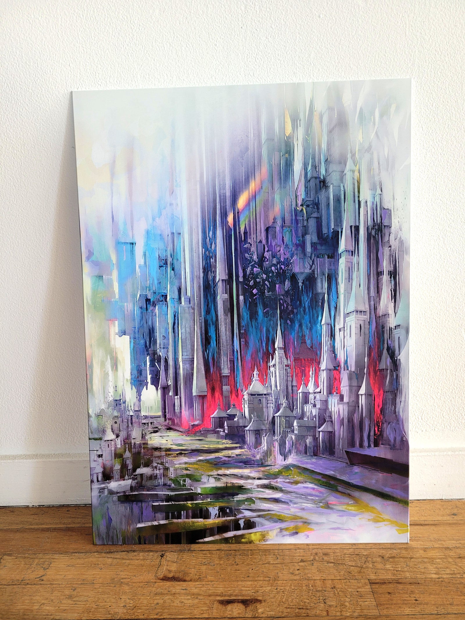 Solace of Ash Original Painting by Justin Totemical