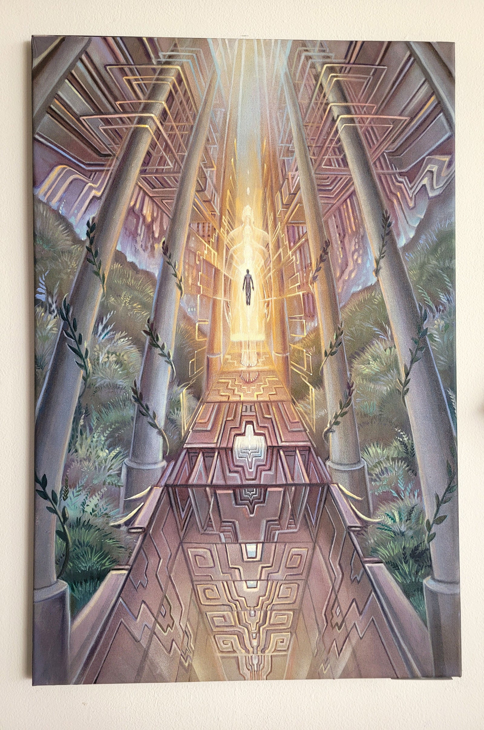 Ascend Original Painting by Seth McMahon