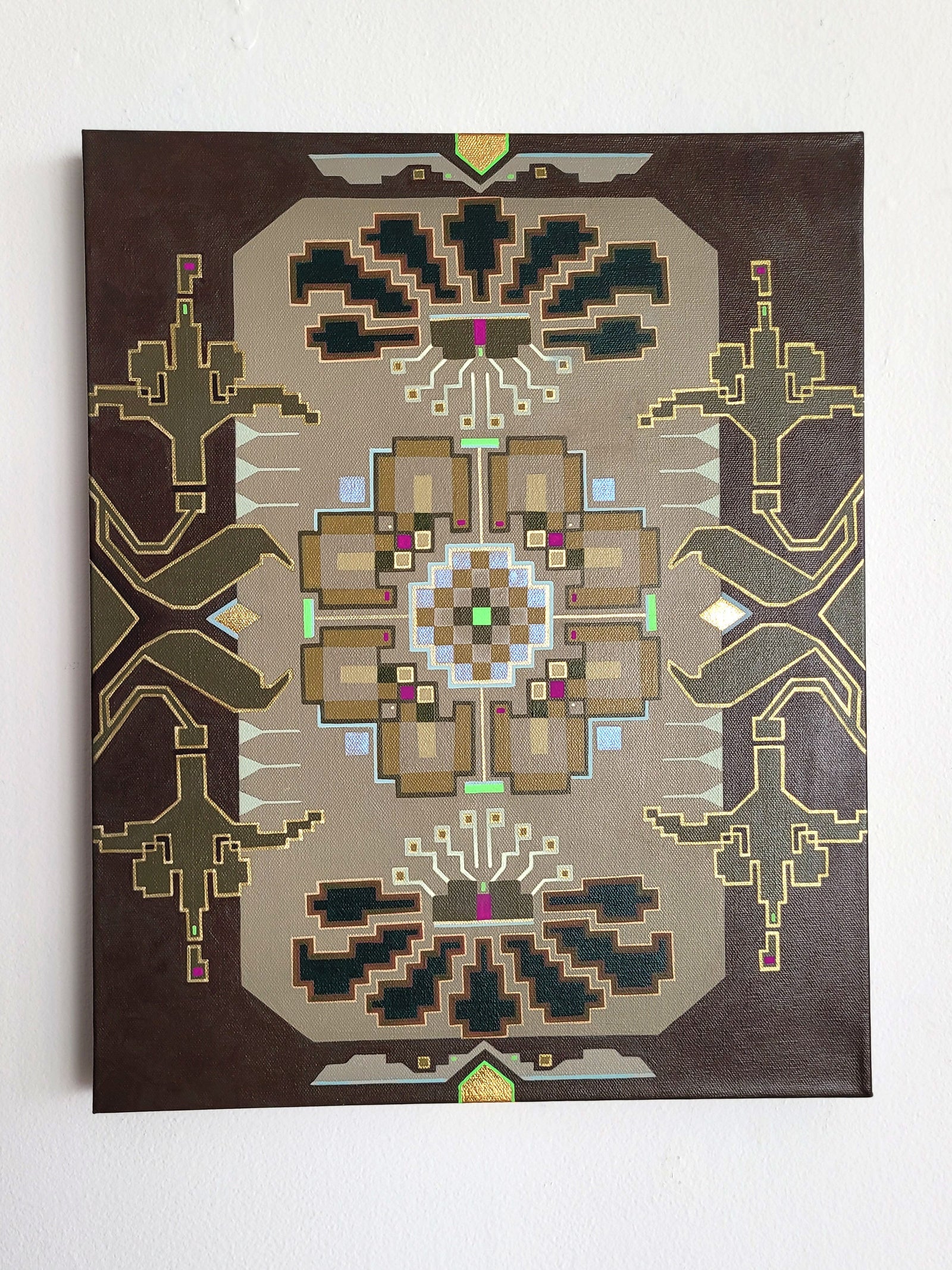 Utiseta Original Painting by Hailey Svenkerud - 48 HOUR AUCTION