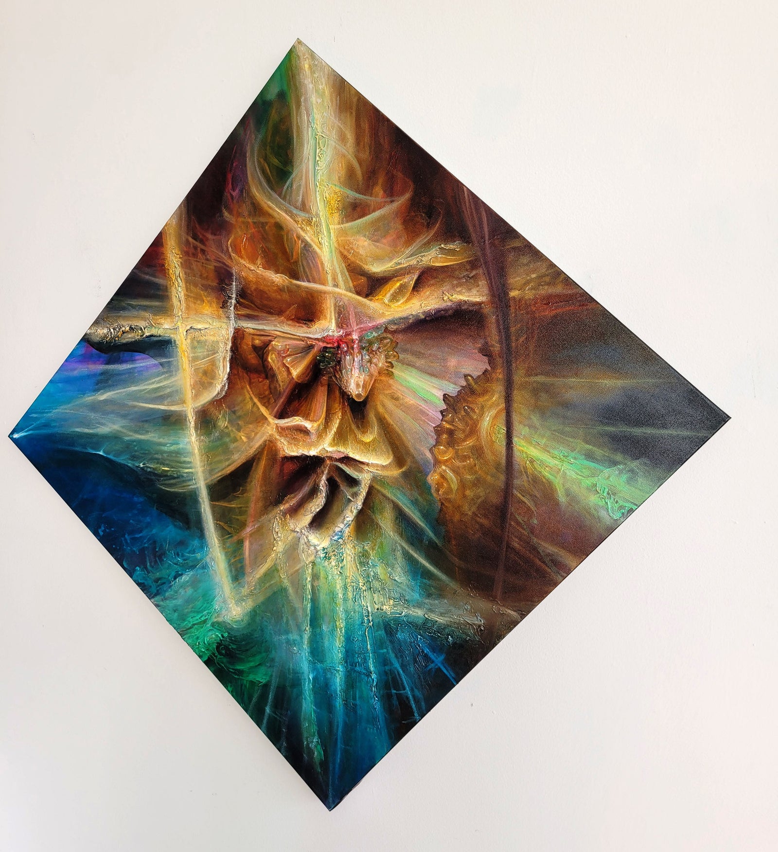 Easy Breezy Downward Denotation Original Painting by CT Nelson