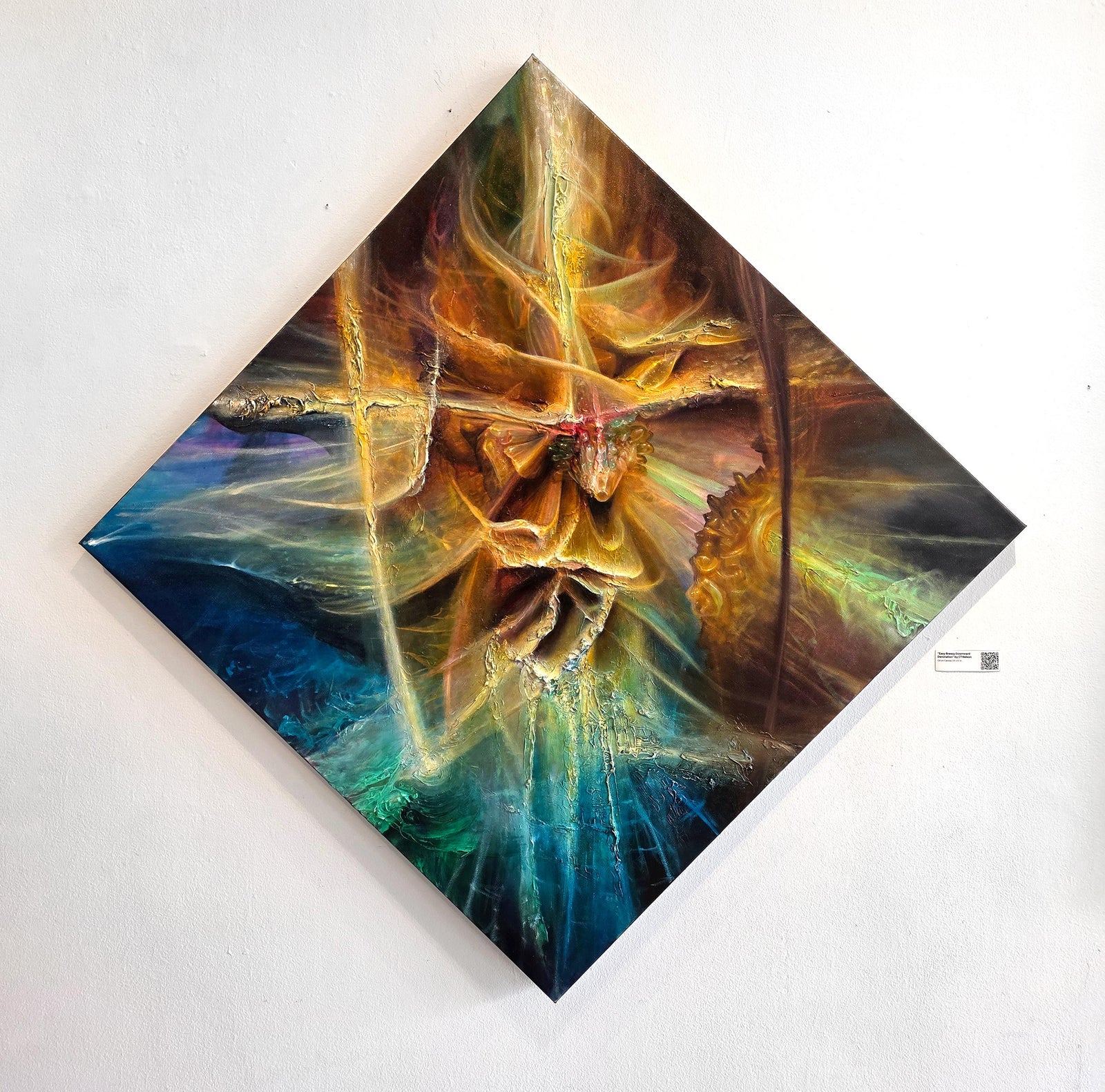 Easy Breezy Downward Denotation Original Painting by CT Nelson