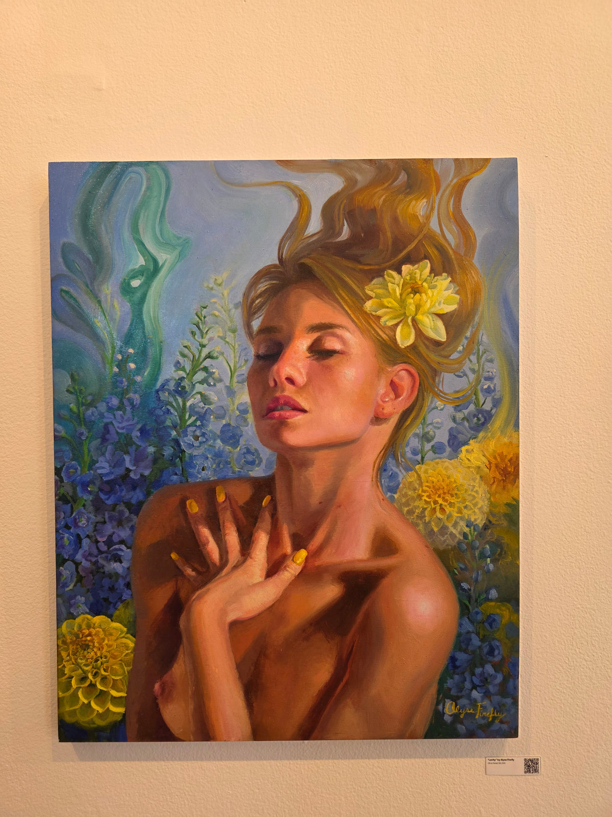 Levity Original Painting by Alyse Firefly