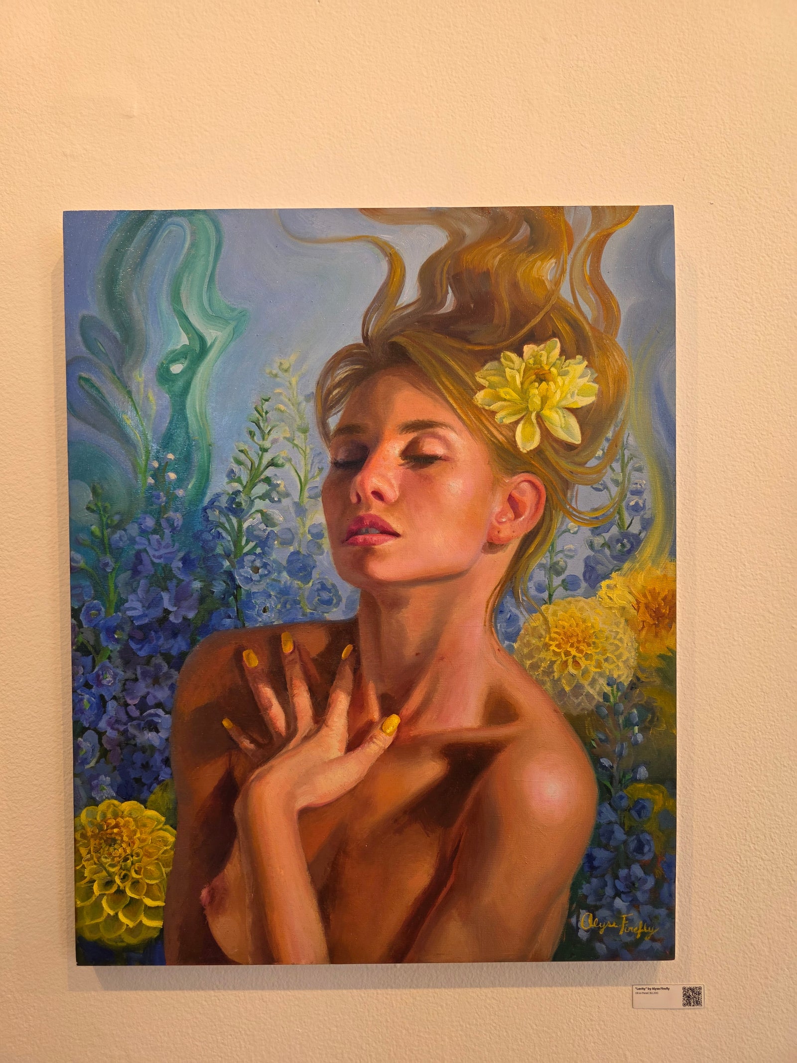 Levity Original Painting by Alyse Firefly