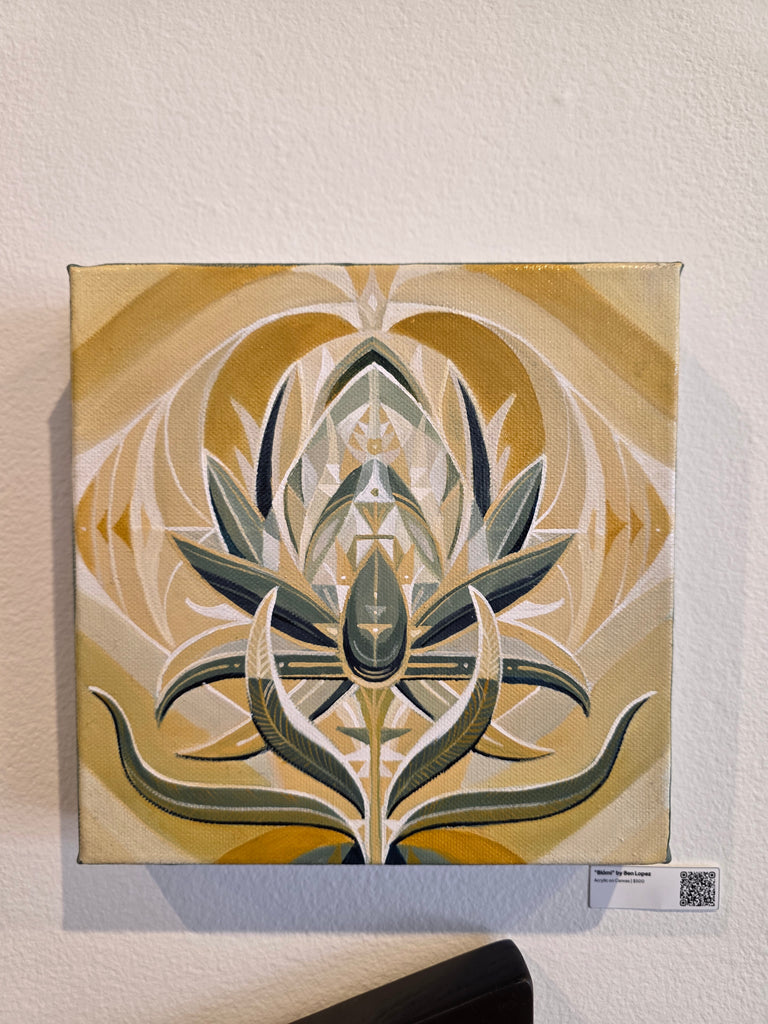 Blómi Original Painting by Ben Lopez