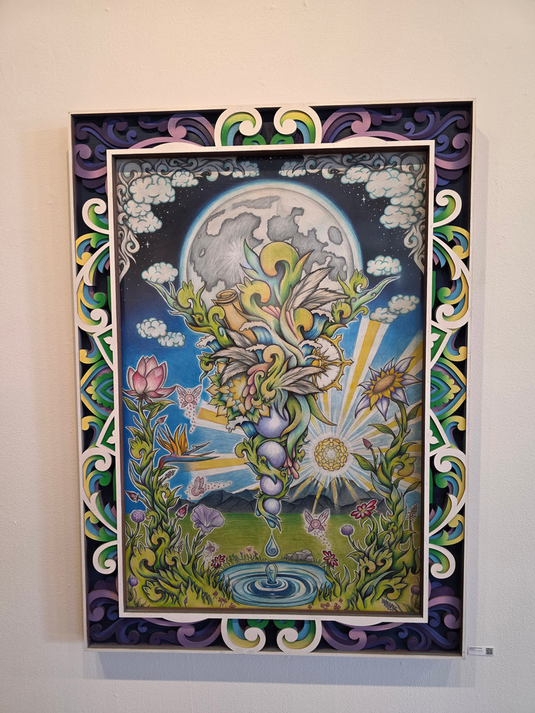 Drop of Magic Original Drawing by Scott Nicholson