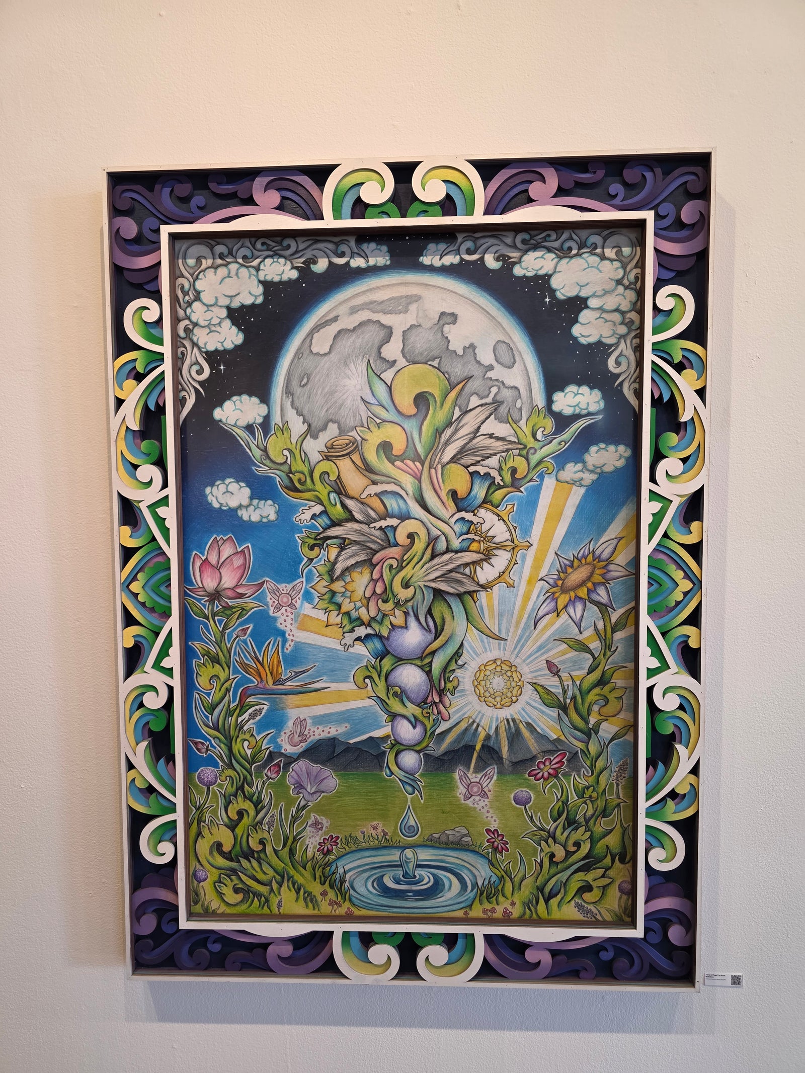 Drop of Magic Original Drawing by Scott Nicholson