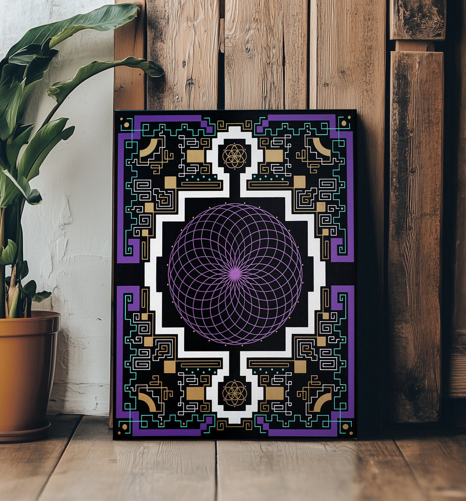 The Third Field Stretched Canvas by Melanie Farris