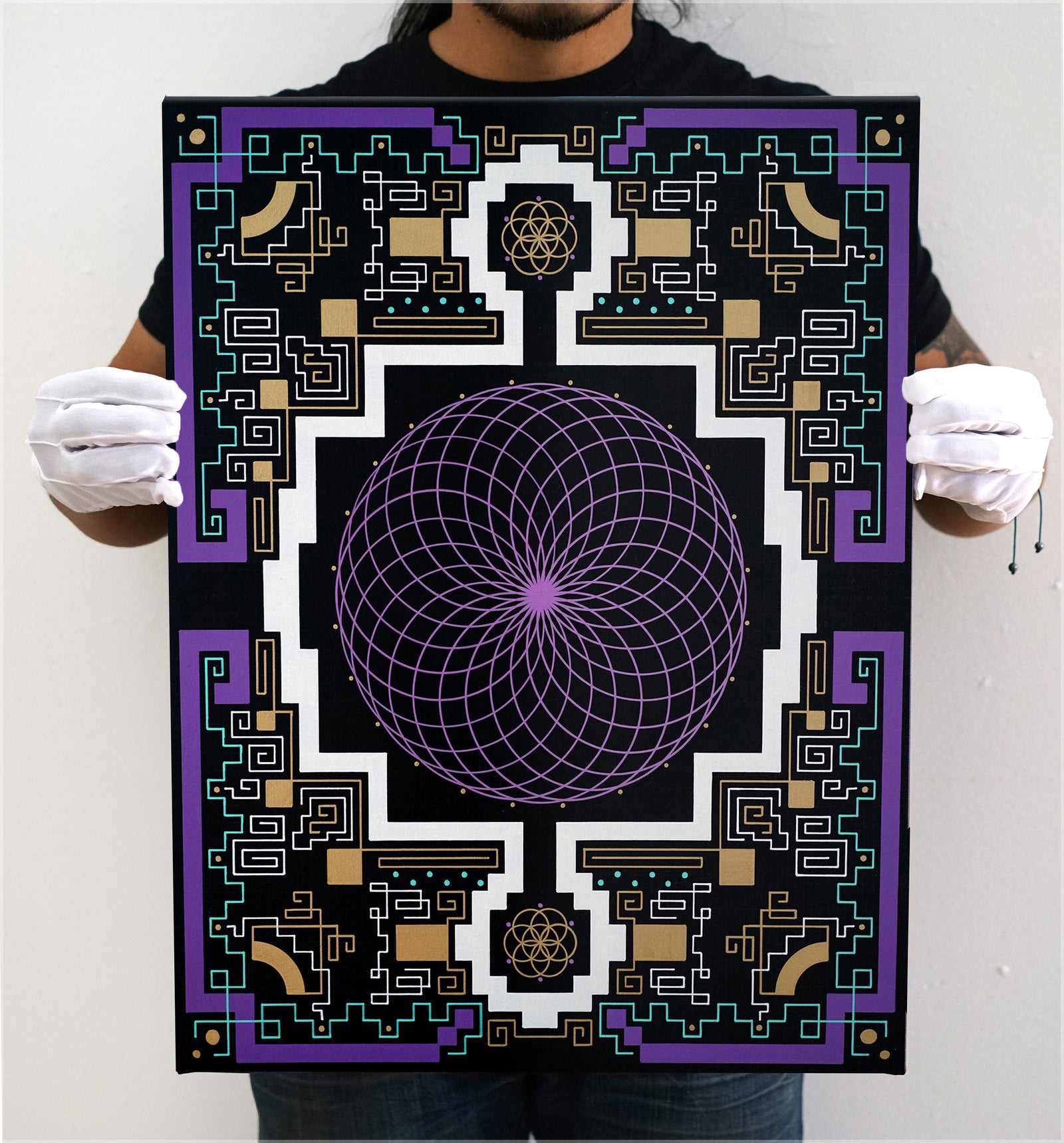 The Third Field Stretched Canvas by Melanie Farris