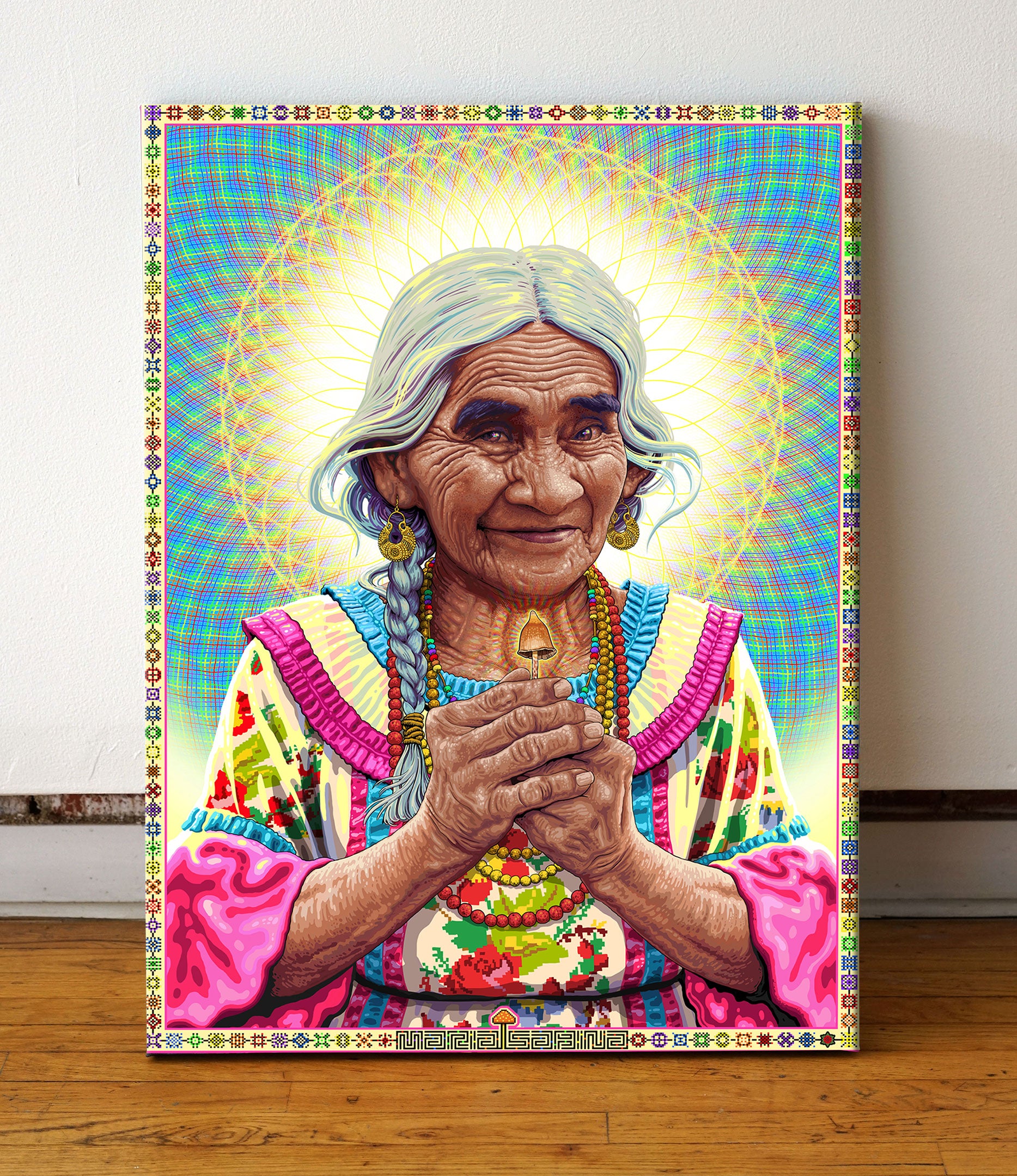 Maria Sabina Print by Nico Rosenfeld