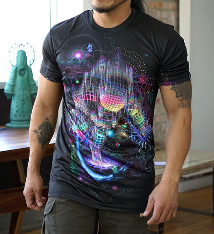 Psychonaut Sublimation Tee by Samuel Farrand