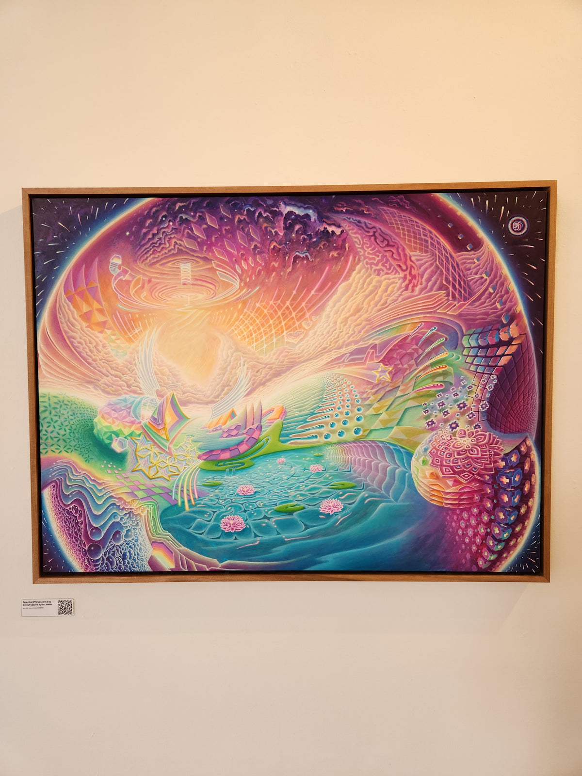 Spectral Effervescence Original Pianting by Sweet Satori x Ryan Lavelle