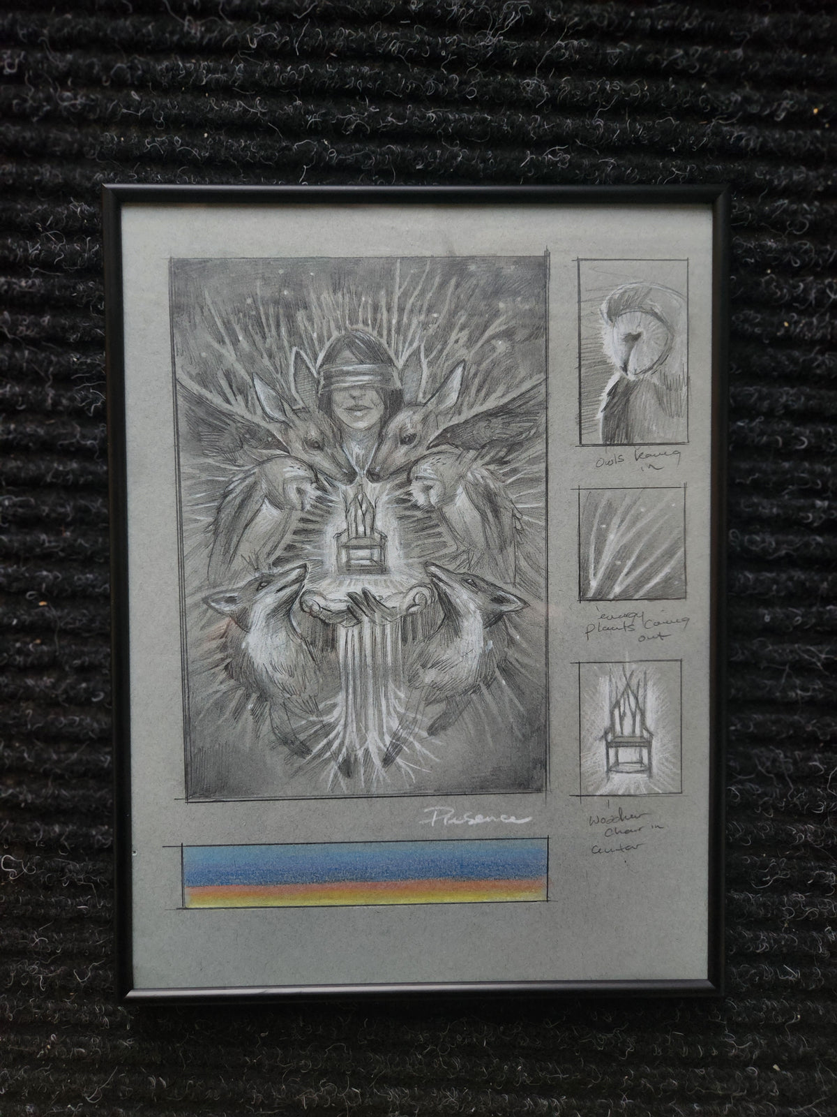 Presence Original Concept Sketch by Adrianne Tamar