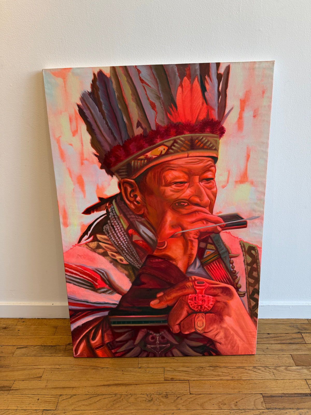 Sibundoy Original Painting by Cris Herrera Kiki - 72 HOUR AUCTION