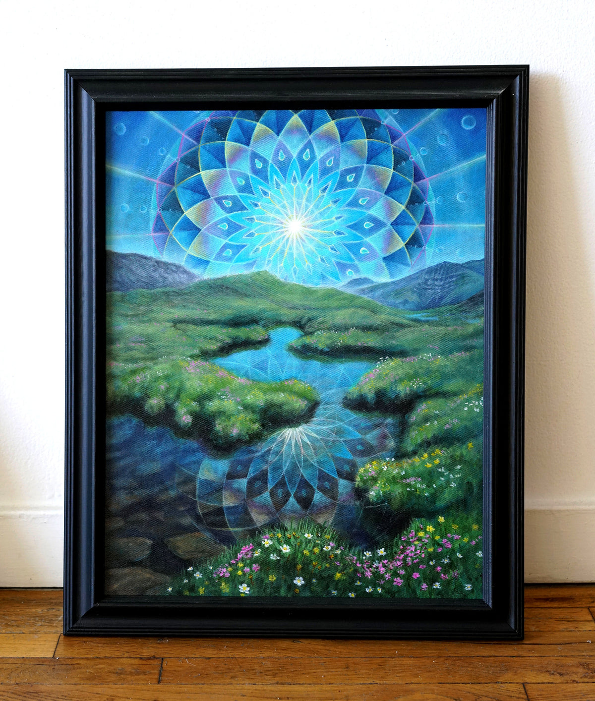 Euphoric Earth Original Painting by Morgan Mandala - 72 HOUR AUCTION