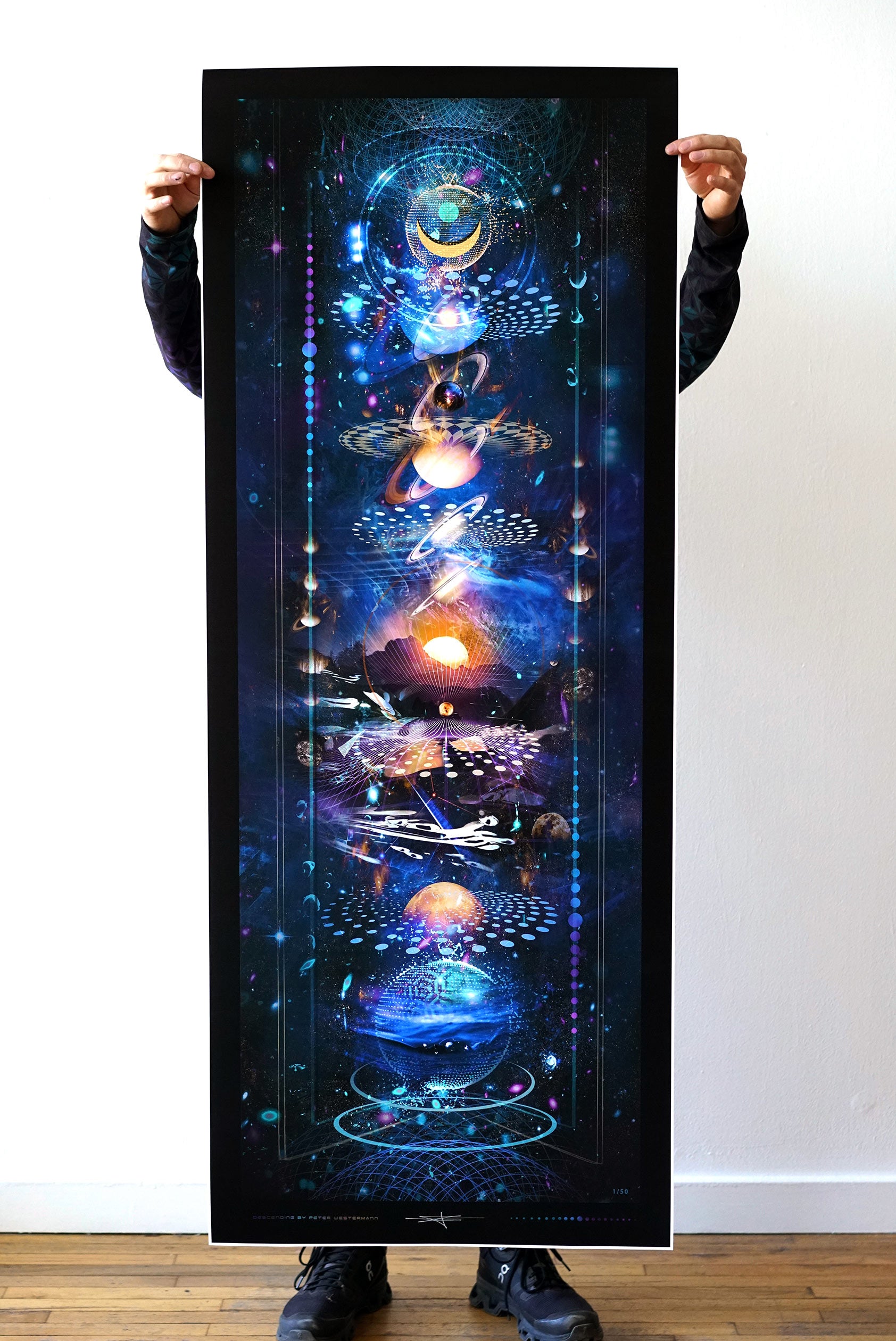 Descending Matte Print by Peter Westermann