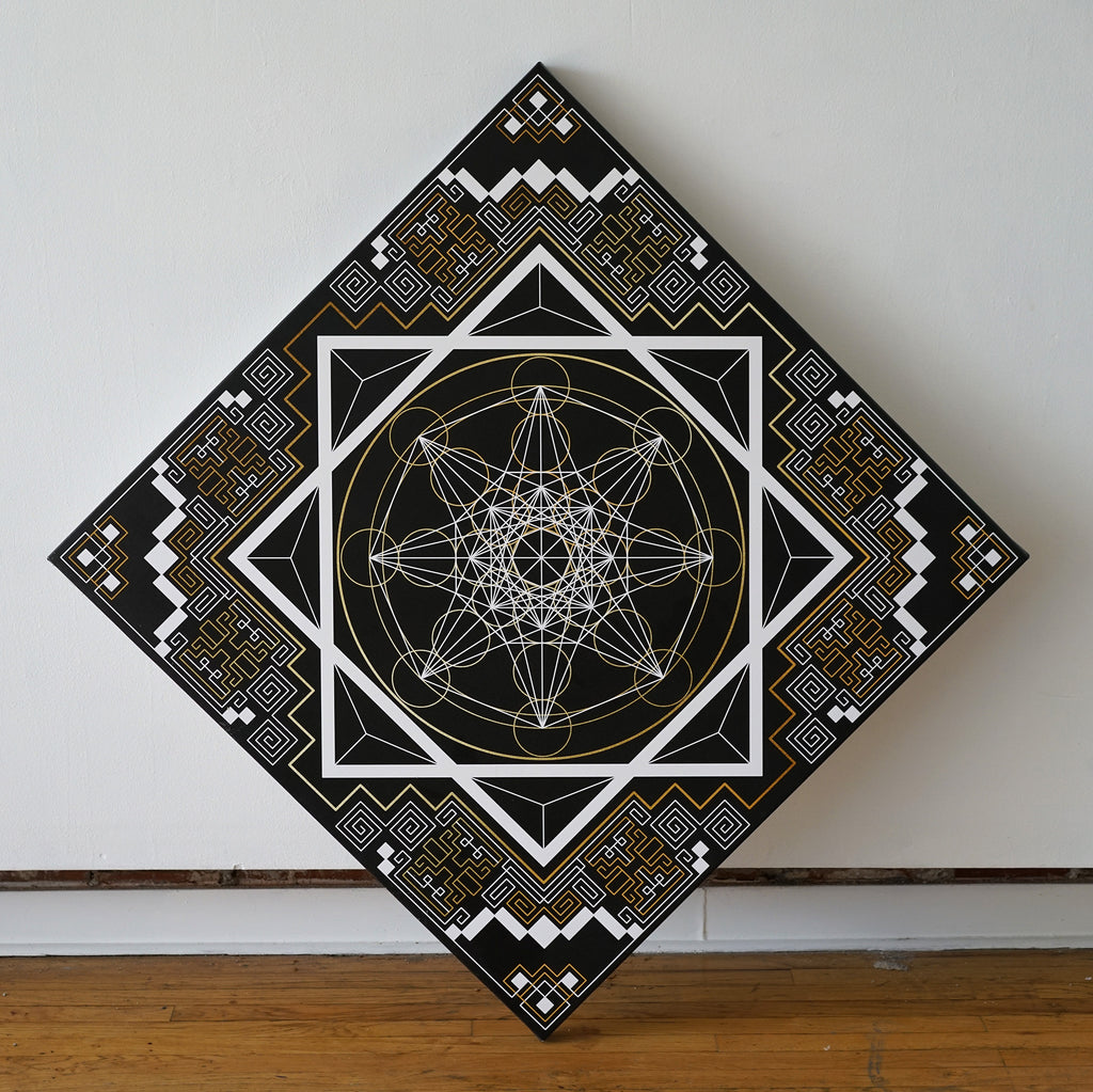 Higher Order XL Sized Stretched Canvas by Melanie Farris - FLASH SALE