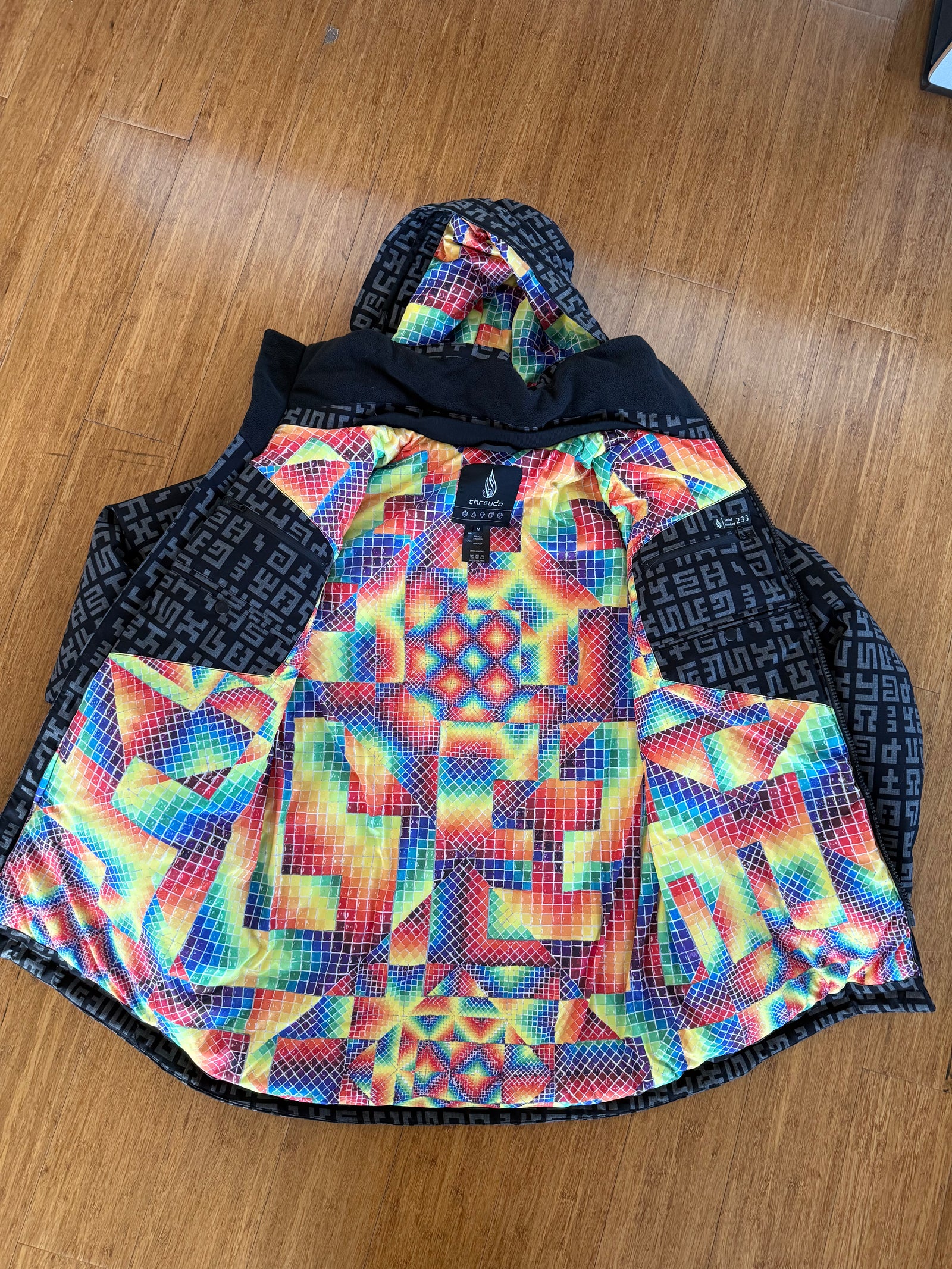 Secret Writing Onyx Jacket by Allyson Grey - VAULT