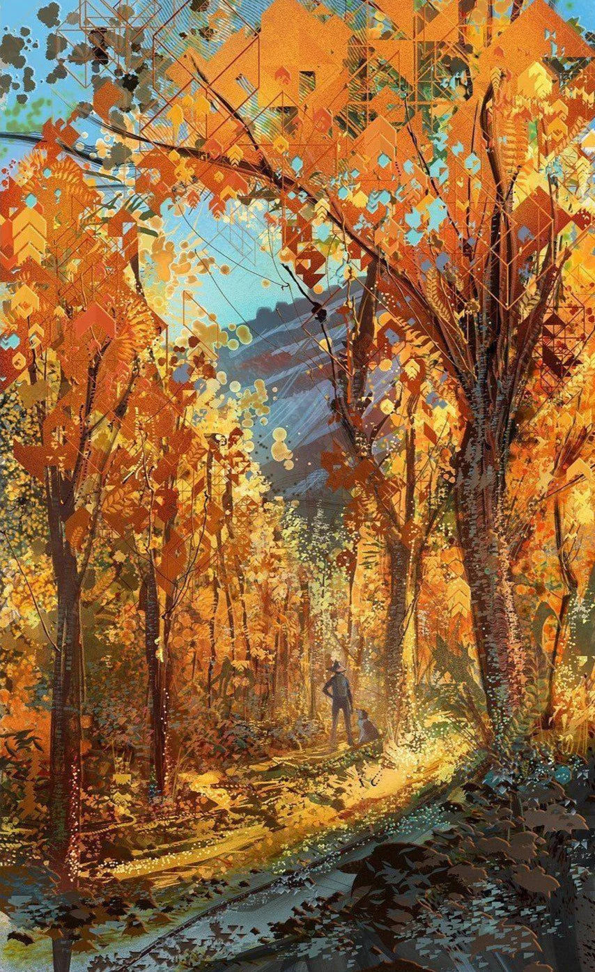 Heartfall by Android Jones