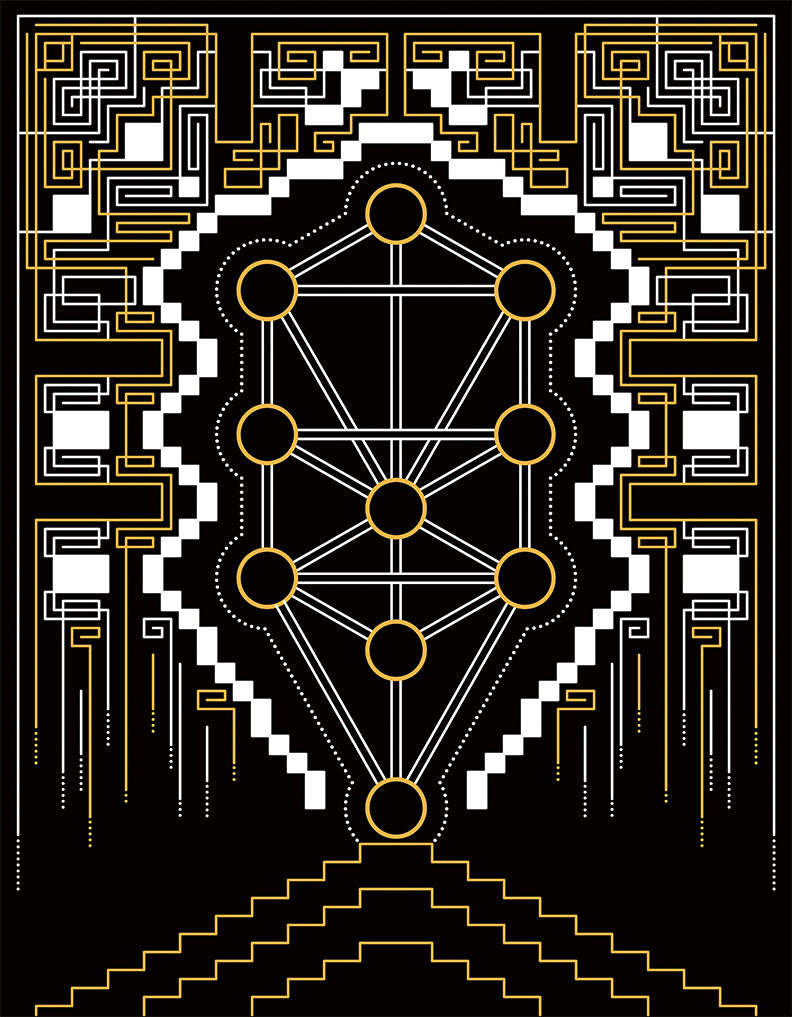 Ascension Stretched Canvas Print by Melanie Farris