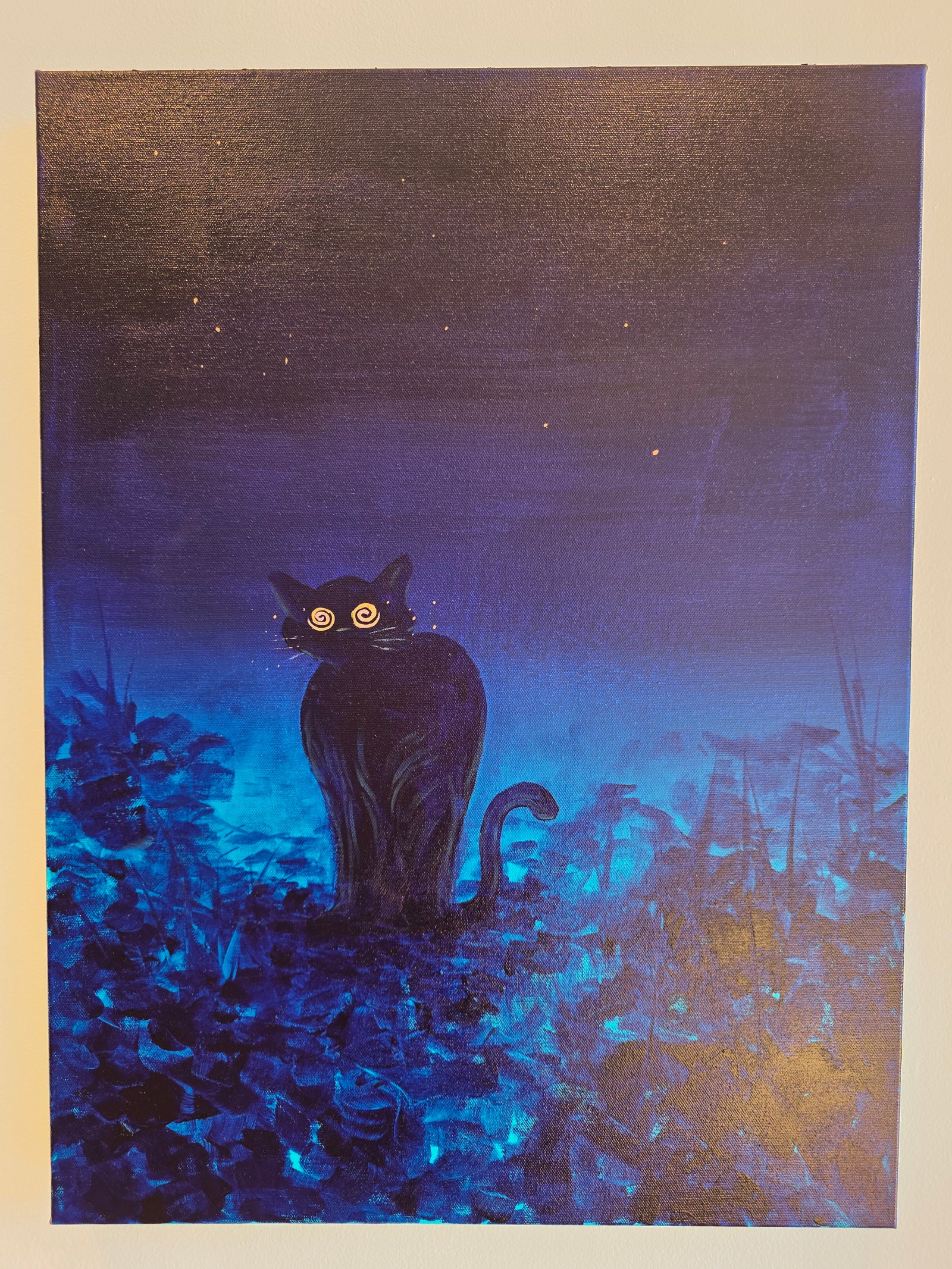 Cat In the Night Garden byTom van der Sloot
