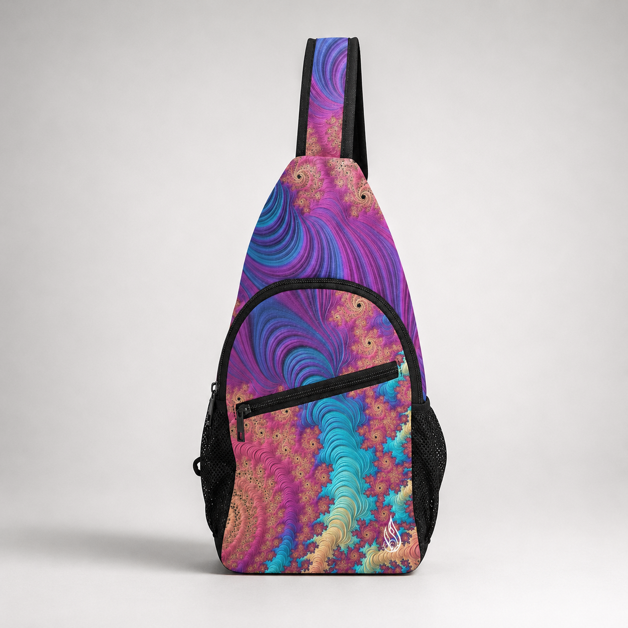 Fractal Cross Body Bag by Threyda
