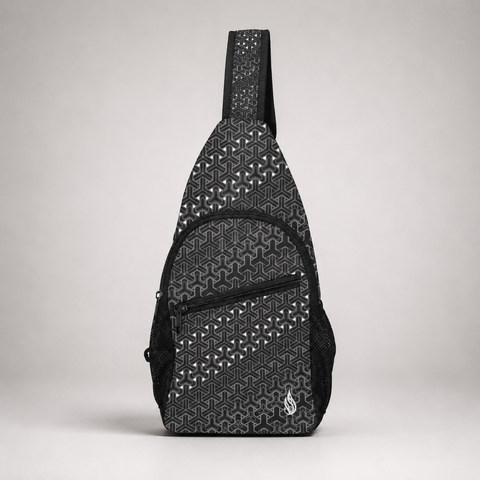 Tesseract Cross Body Bag by Kimi Takemura