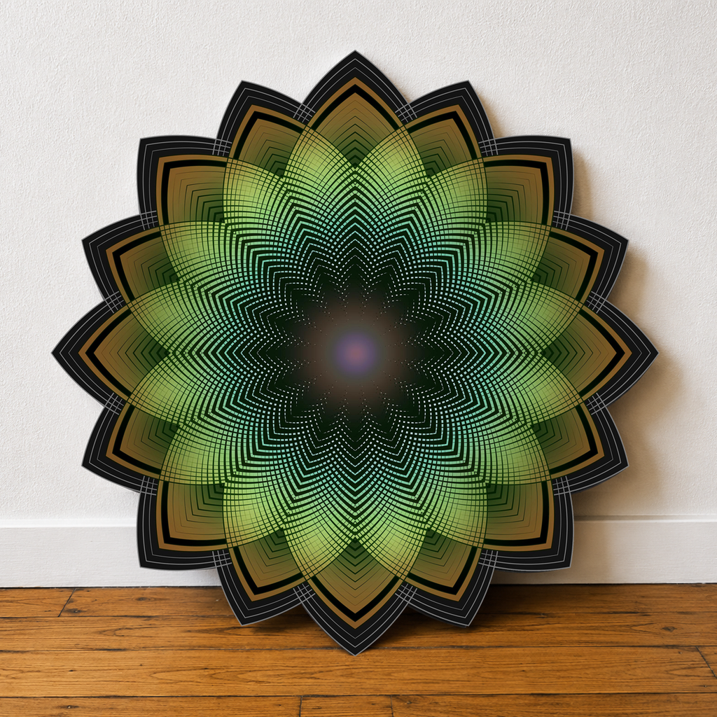 Focal Point Aluminum Diecut Print by Peter Westermann