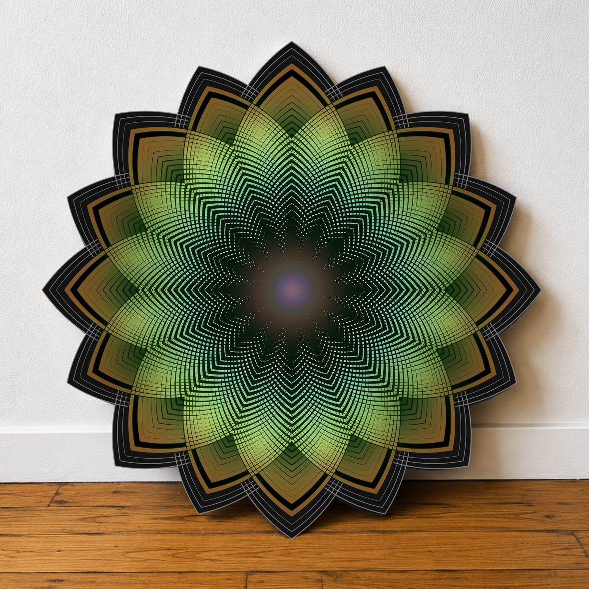 Focal Point Aluminum Diecut Print by Peter Westermann