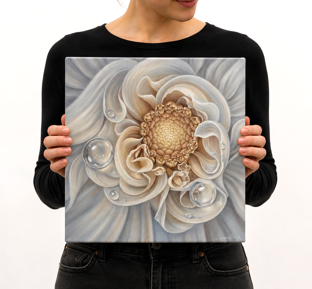 Evanescence Mini Stretched Canvas Print by Savannah Rain