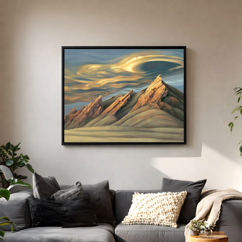 Awakening Canvas by Silver Francis