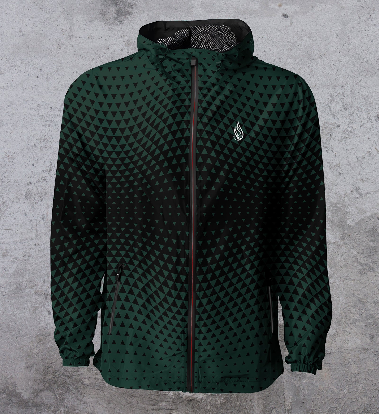 Compass Windbreaker Jacket by Threyda - Ships April