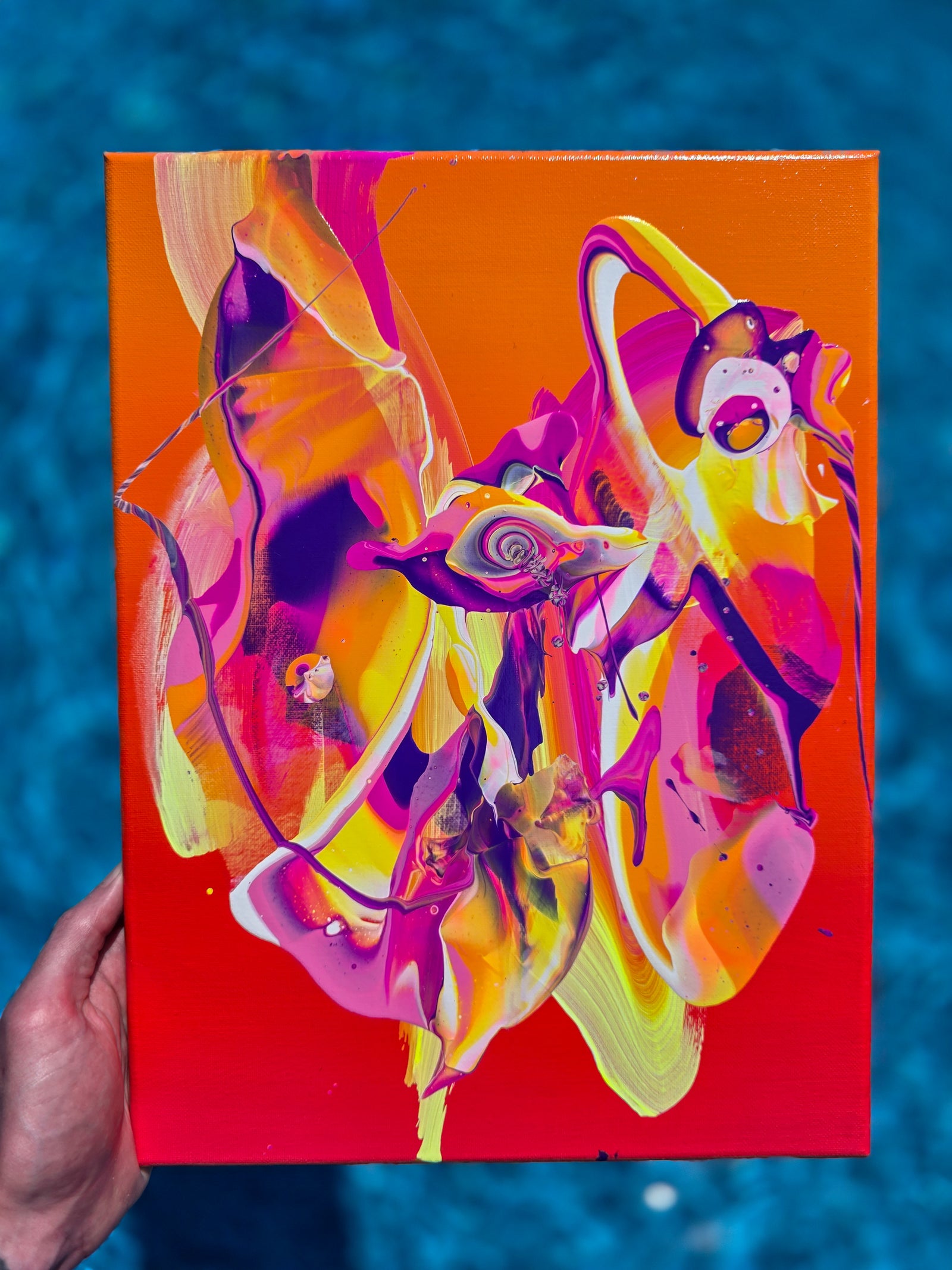 Cortex Original Painting by Zach Jackson