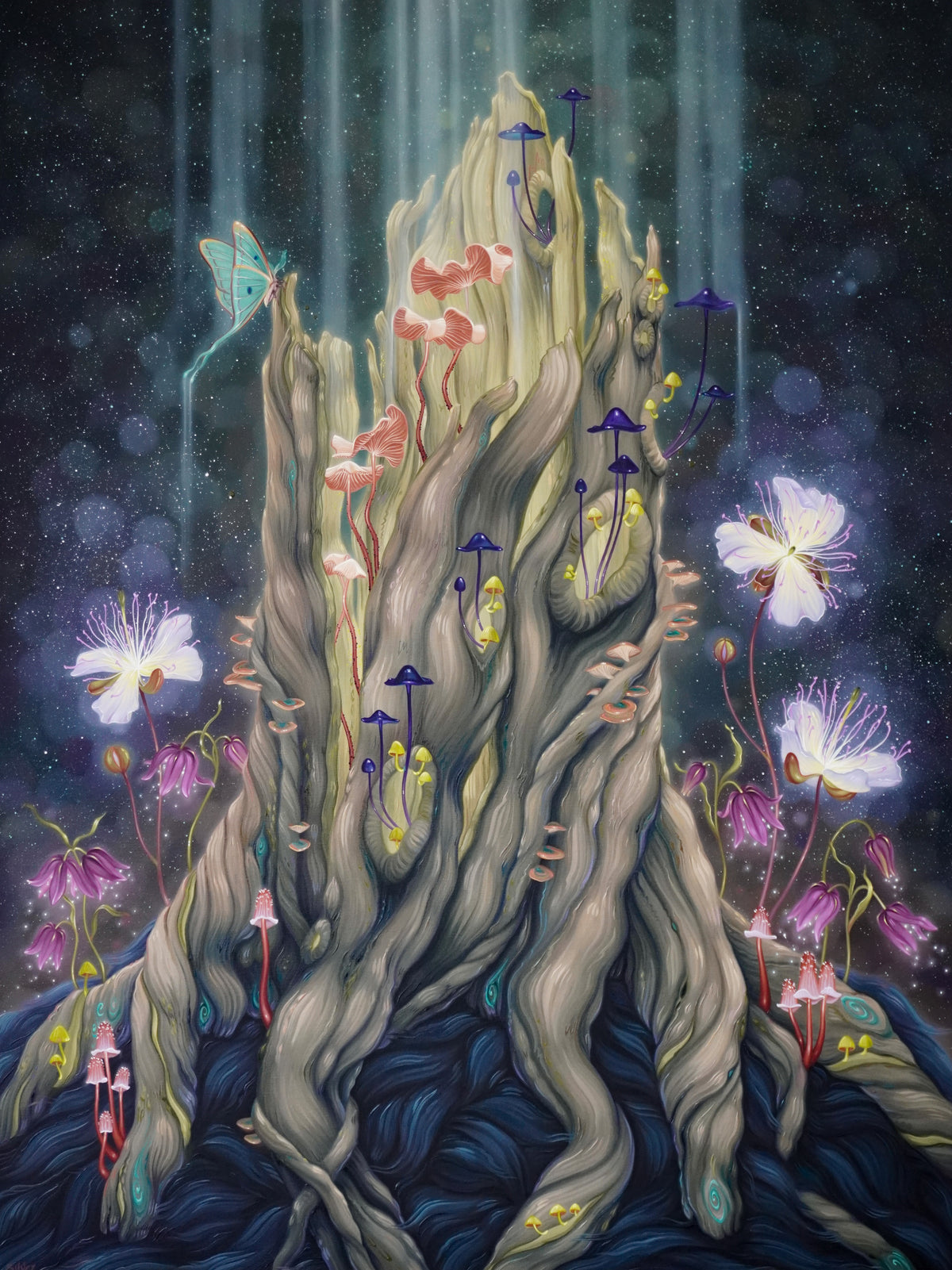 Renewal Original Painting by Silver Francis