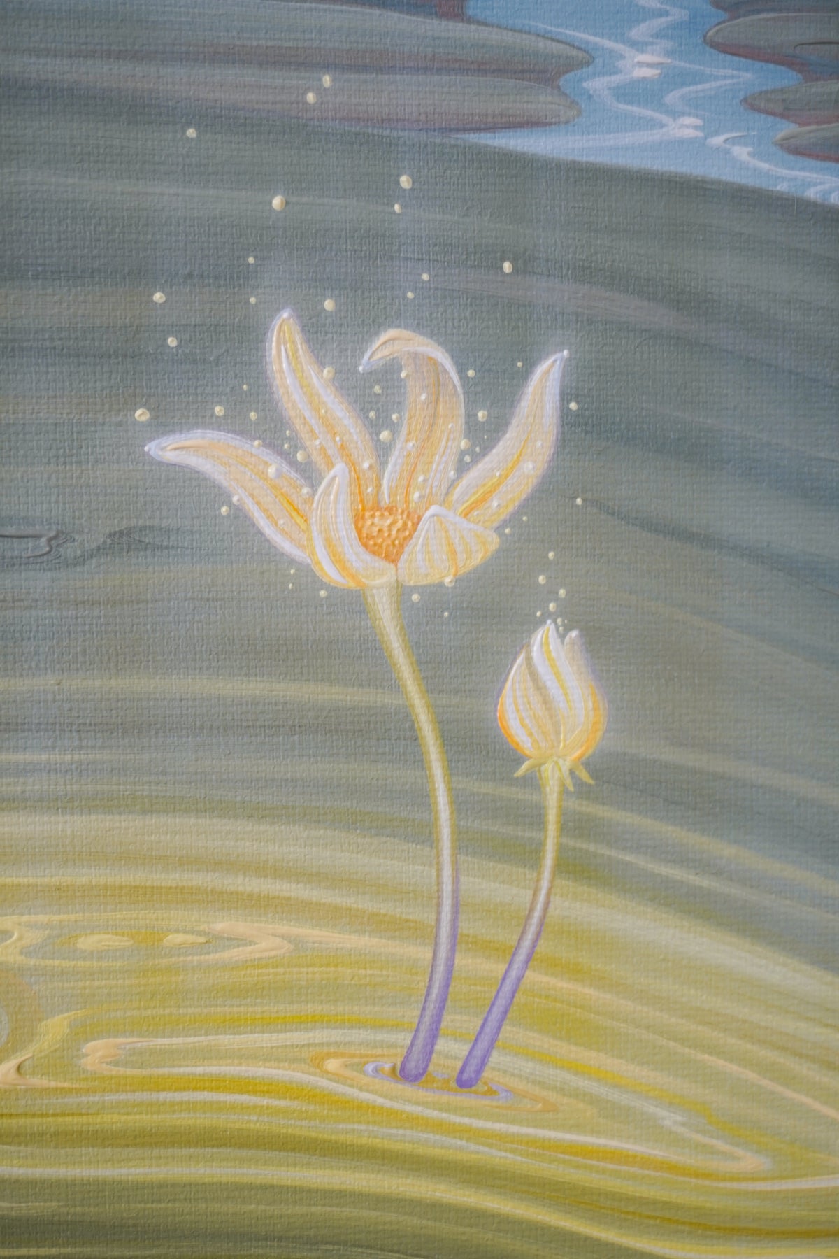 Portal to Spring Original by Silver Francis