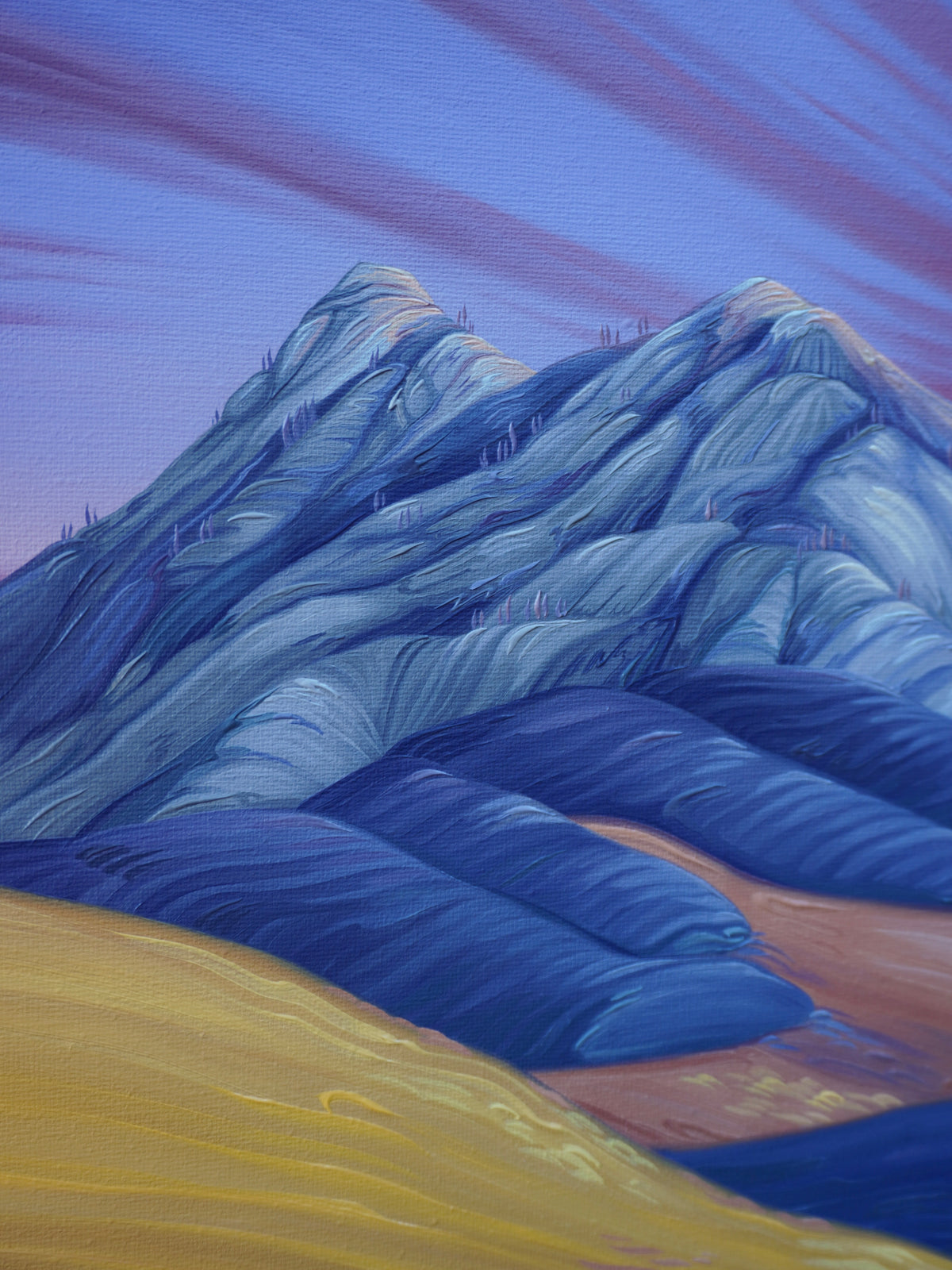 Peeping Purple by Silver Francis